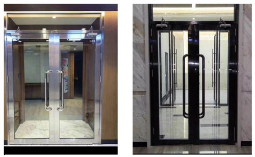 不銹鋼非隔熱防火玻璃門